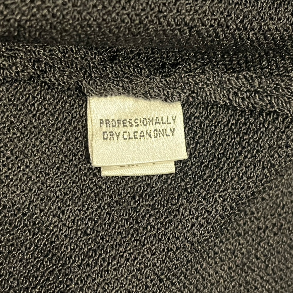 St. John Black Knit Evening Slacks - Picture 5 of 5
